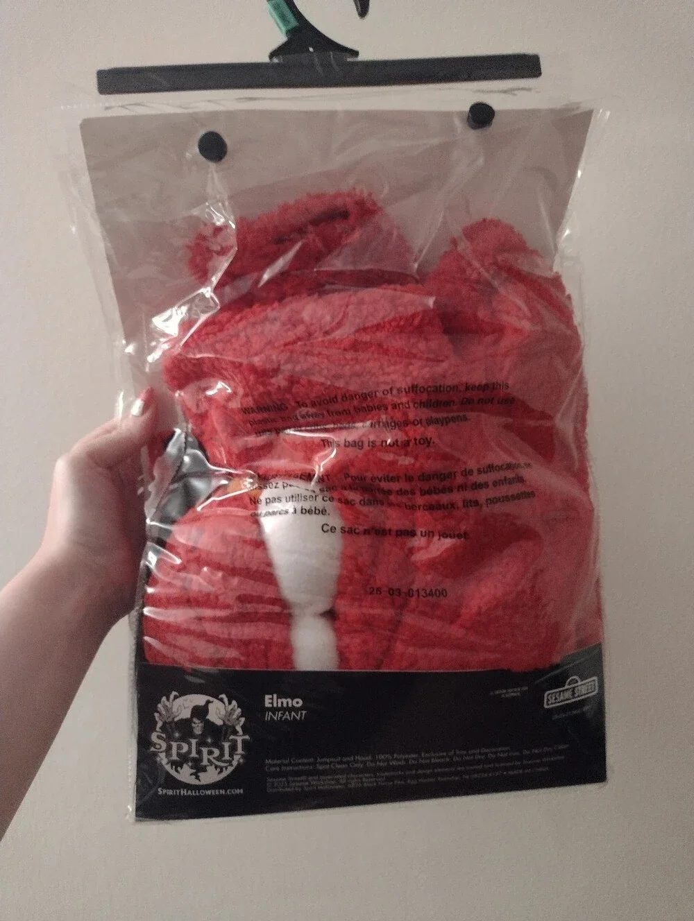 NWT Elmo Halloween Costume Size 12-18mo